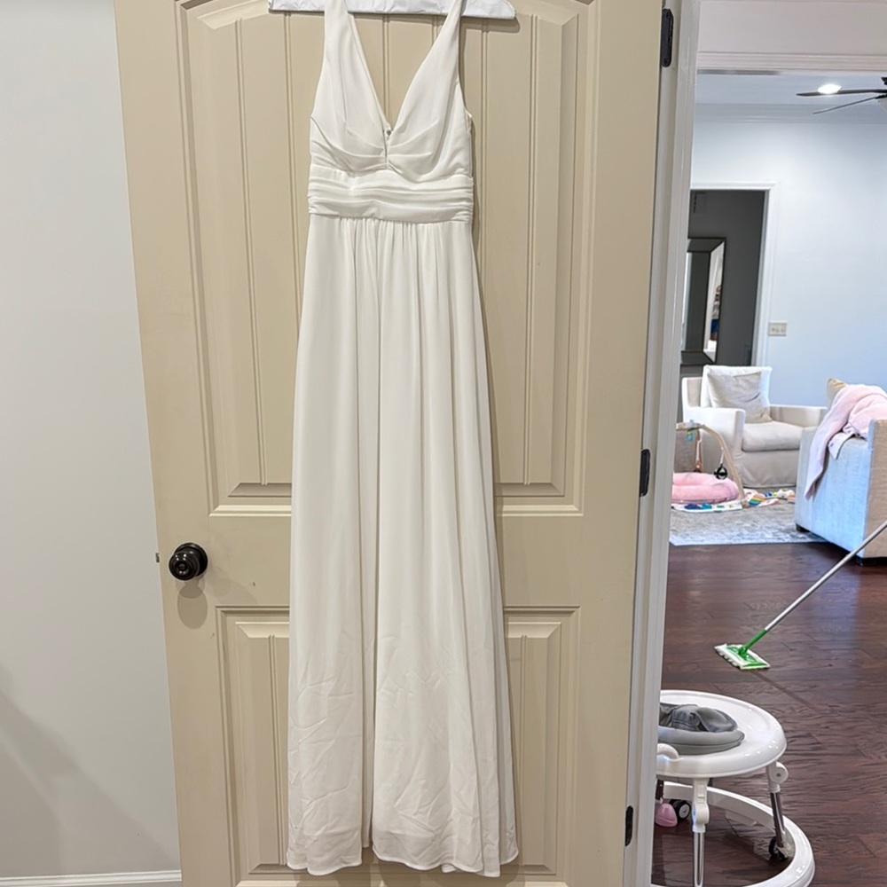 Elegant White Maxi Dress